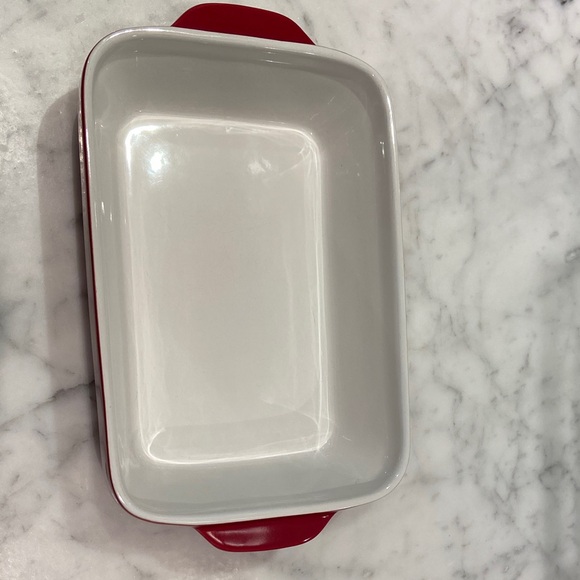 Kitchenaid 9”x 6”Red Ceramic Baking Dish - Picture 2 of 9